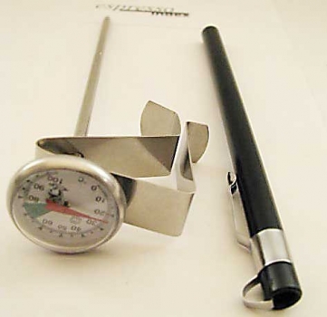 milchthermometer, espresso