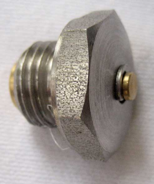 Entlüftungsventil Anfahrventil Unterdruckventil 1/4 Zoll versenkter Einbau